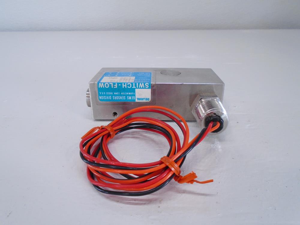 Gems Sensors Delaval Flow Switch, Type FS-10798, Part# 25364